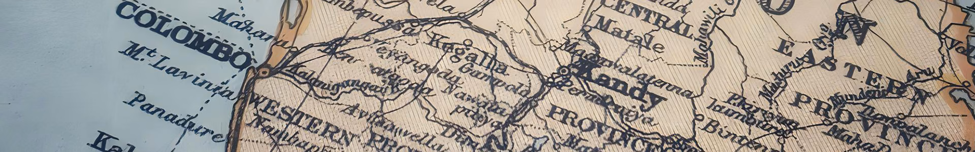 Close map of Sri Lanka